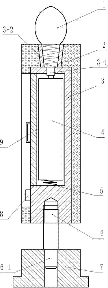 Electronic cradle used in physical experiment