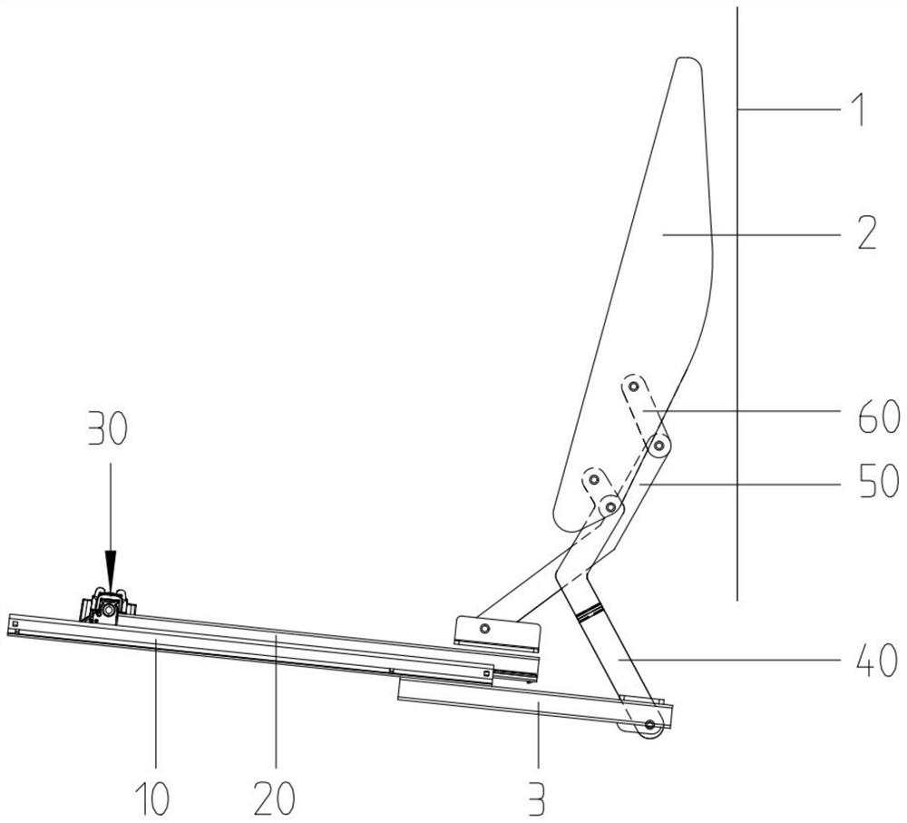 Seat floating adjusting device