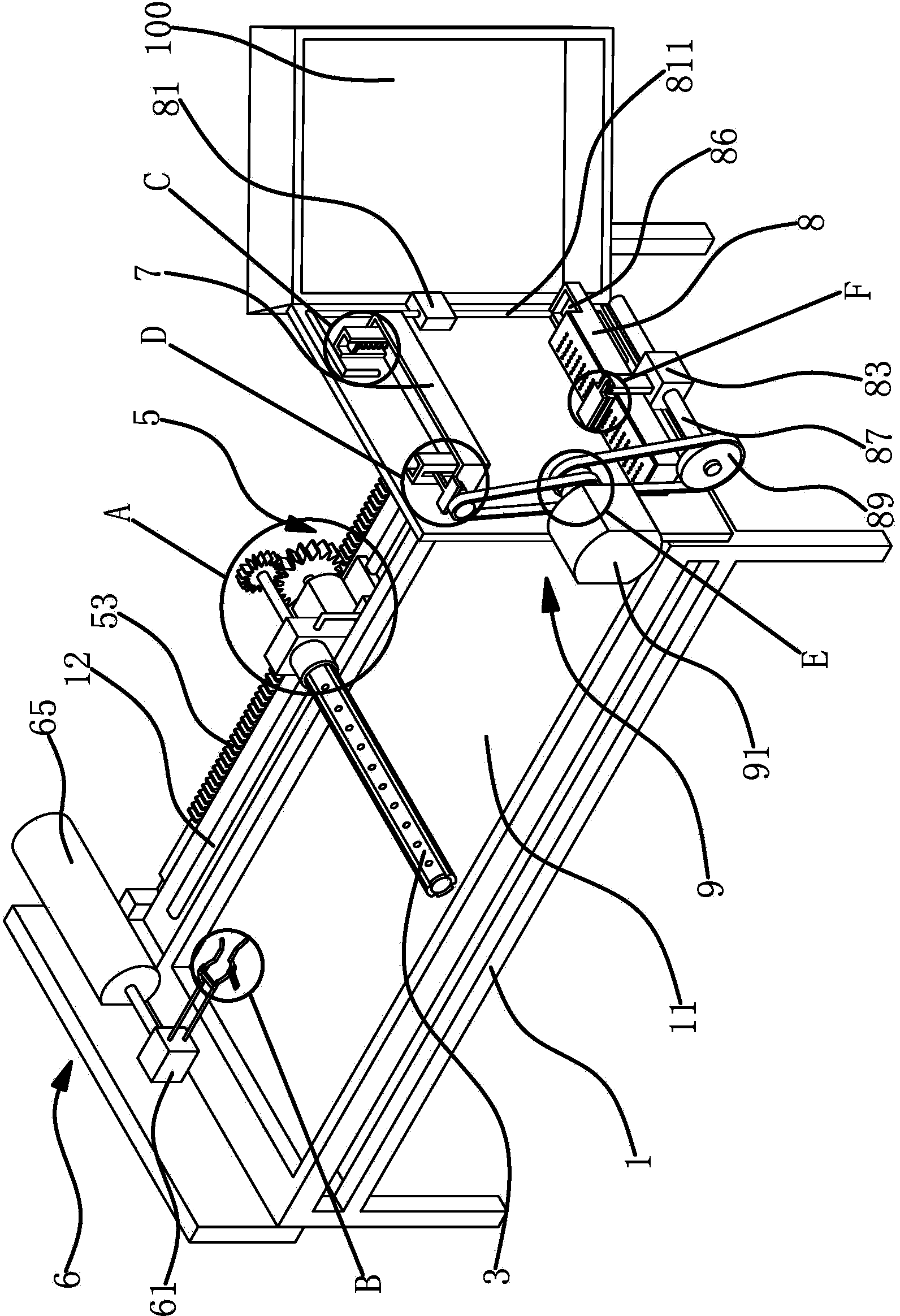 Wrap yarn machine