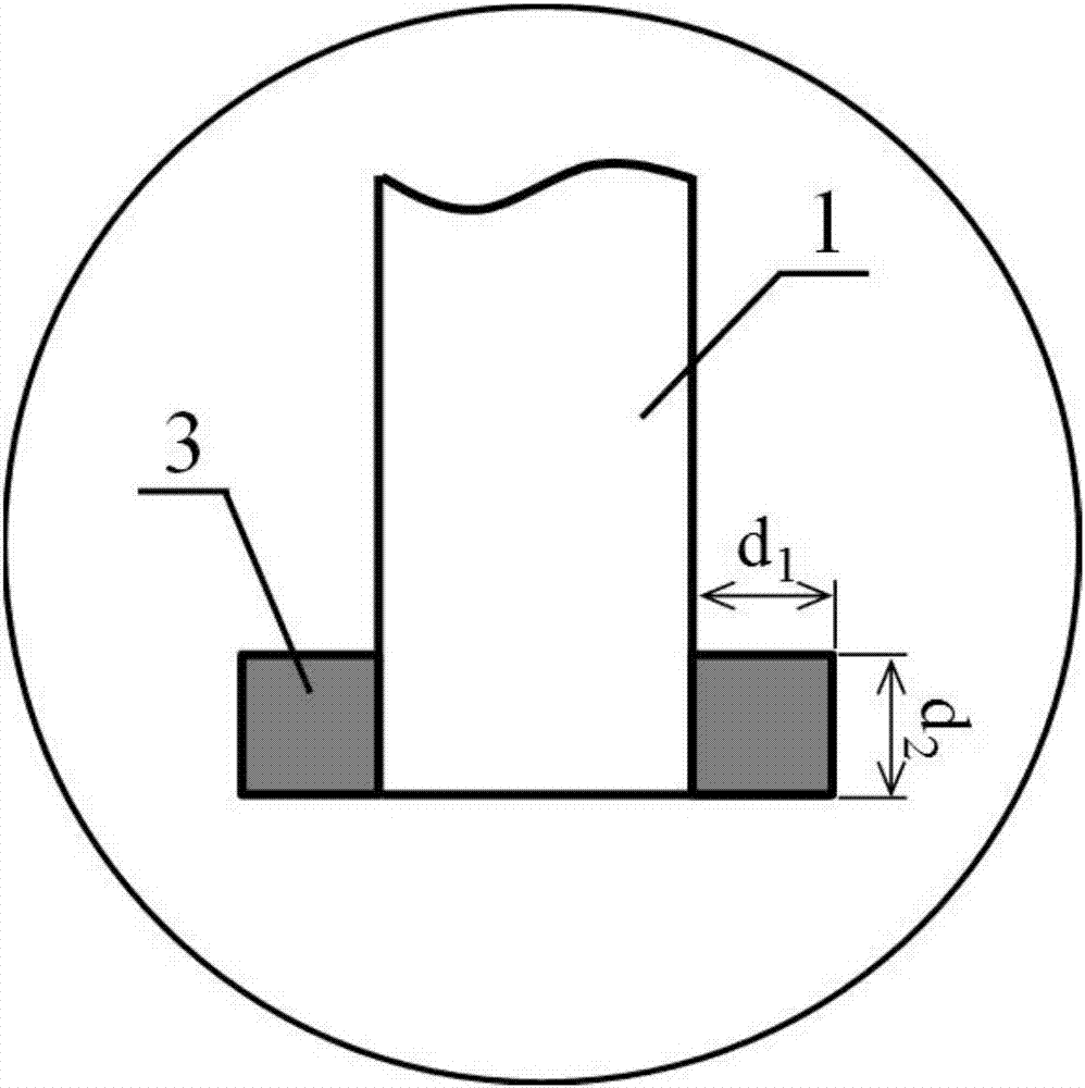 A 3D additive T-shaped structure double-sided laser welding method