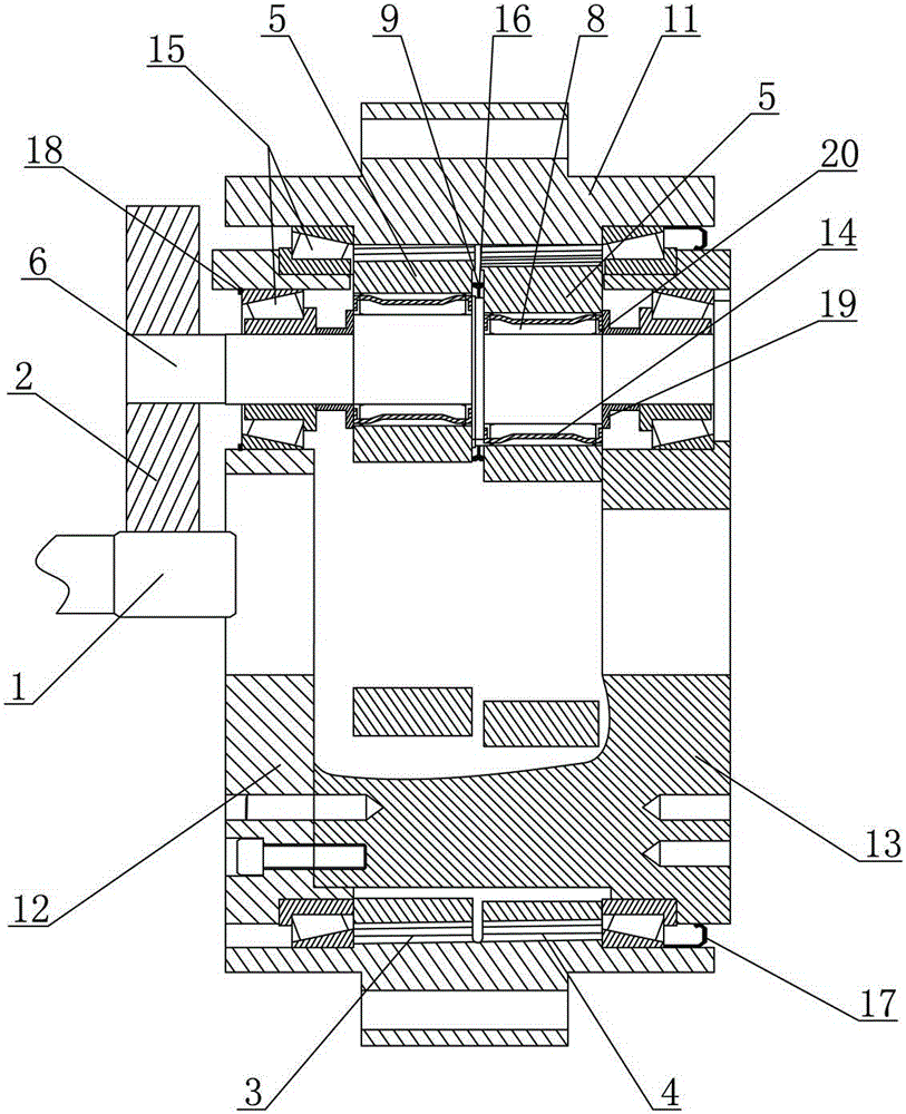 Planetary gear transmission mechanism, robot joint reducer and robot