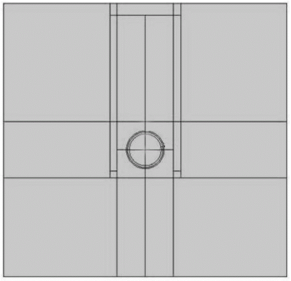 Numerical simulation analysis method for influence of adjacent underpinning pile foundation by shield construction