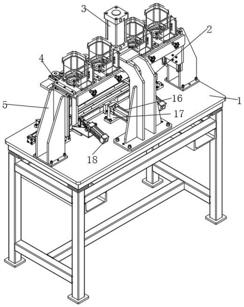 High-strength production equipment for pulling plate of transformer