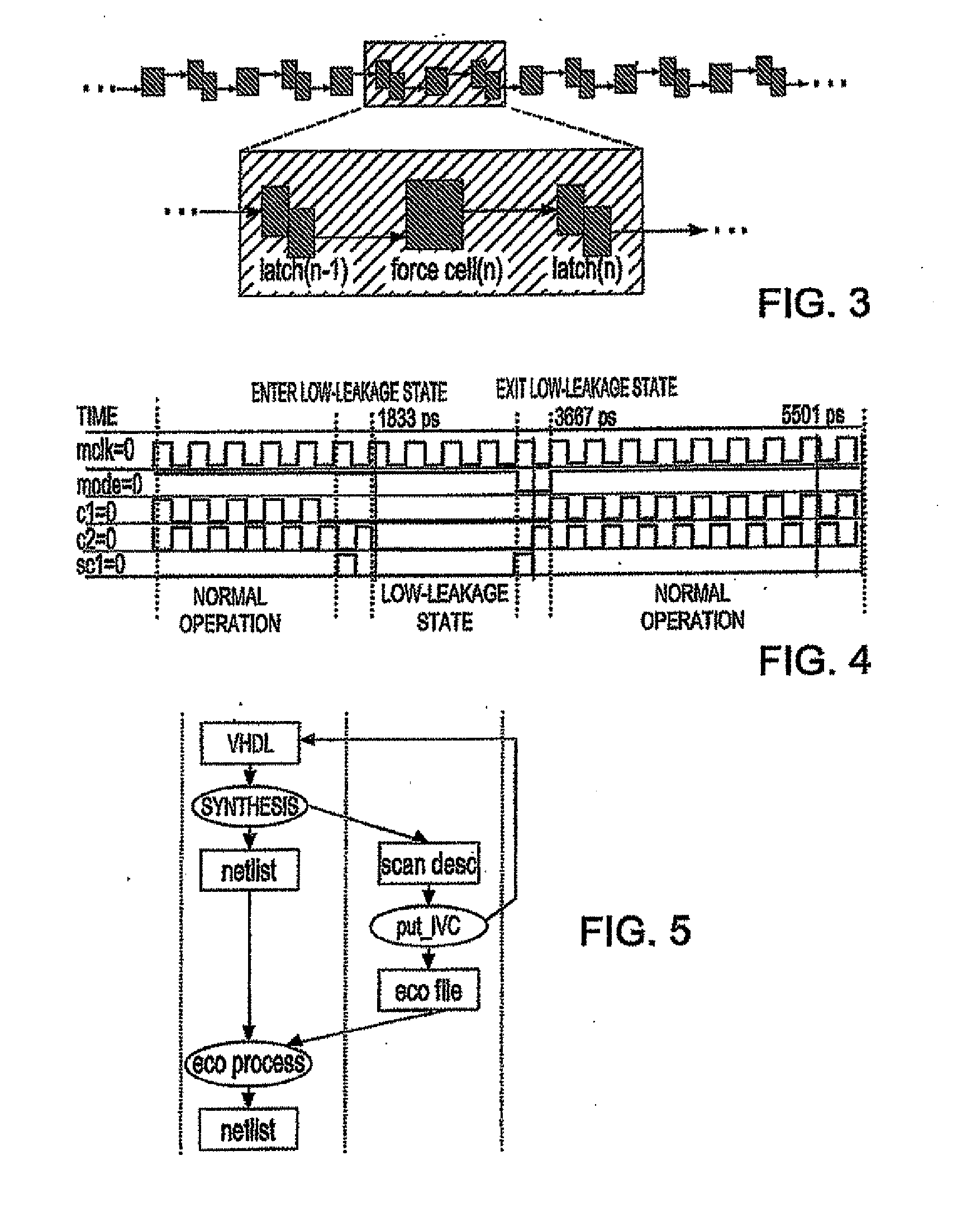 Method and apparatus for on-the-fly minimum power state transition