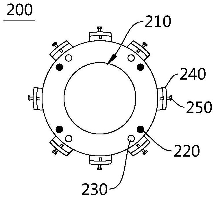 A kind of installation method of apron base and apron motor