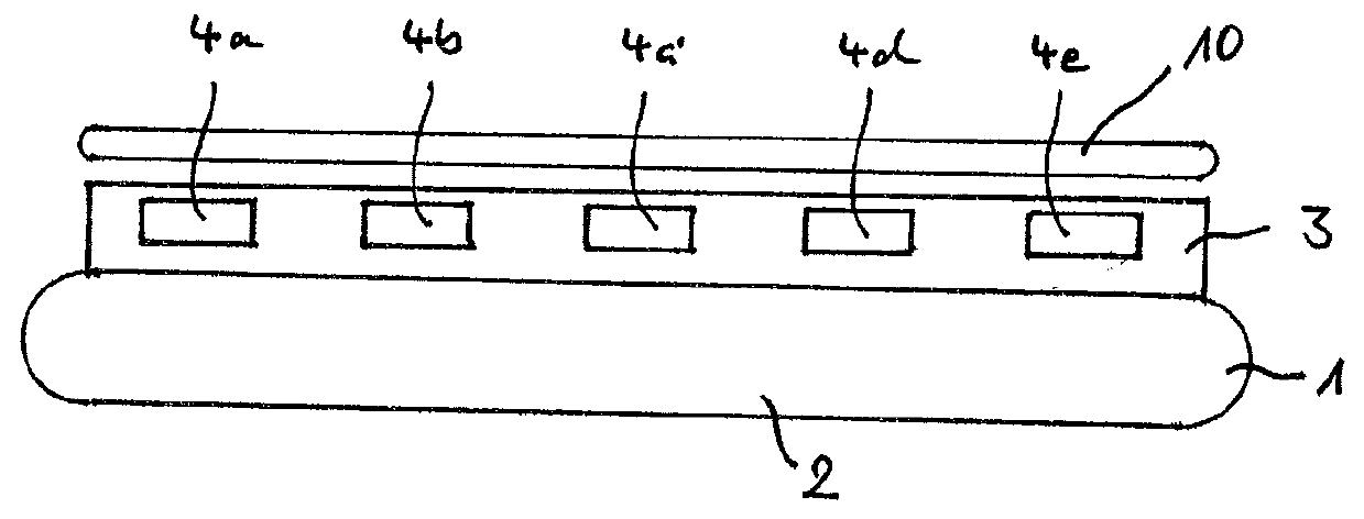 Carrier wafer, method for holding a flexible substrate and method for the manufacture of a carrier wafer