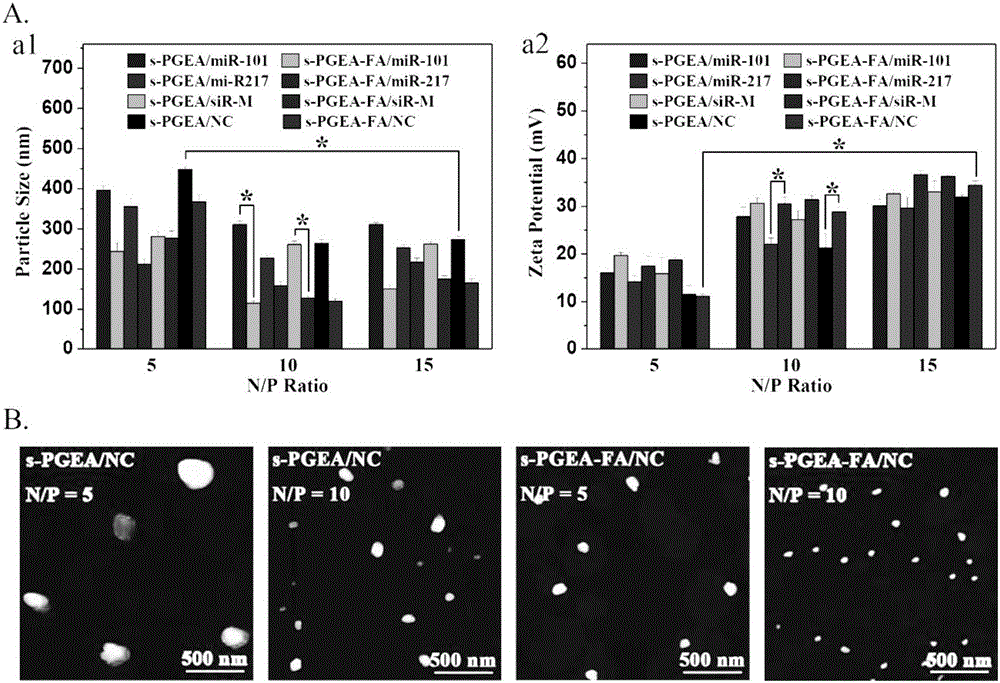 Hydroxyl-enriched nano gene vector as well as preparation method and application thereof