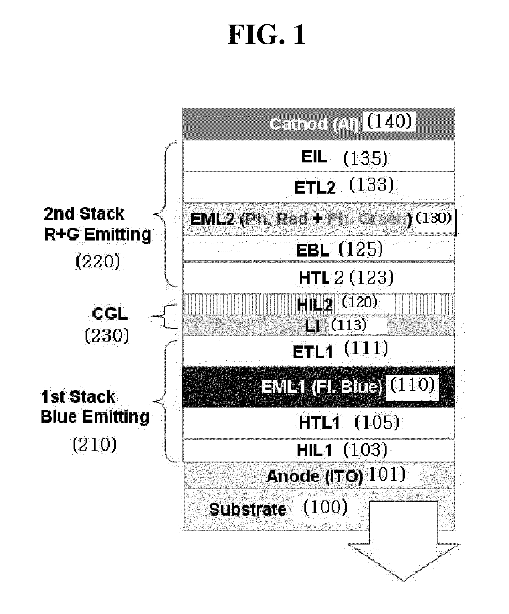 White Organic Light Emitting Device