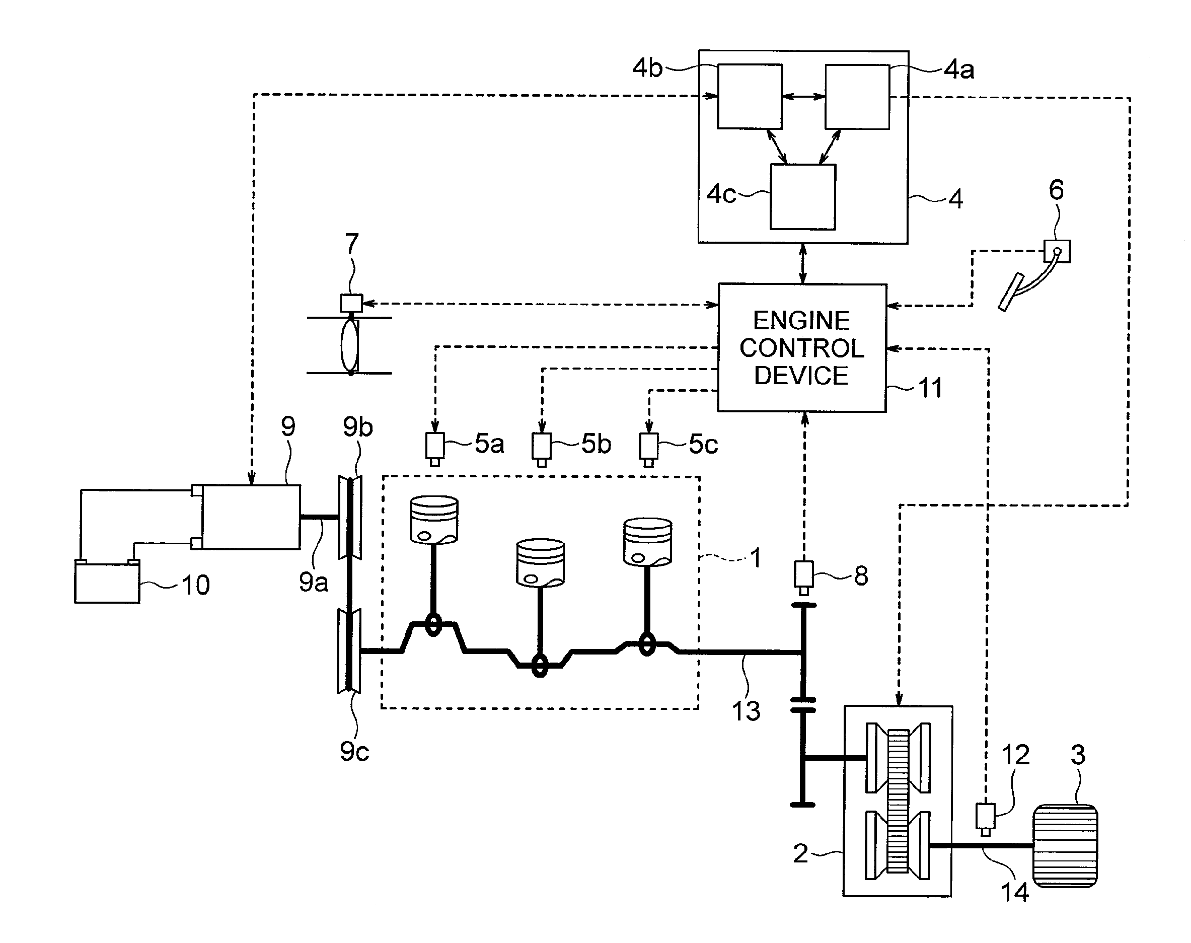 Transmission control device and transmission control method