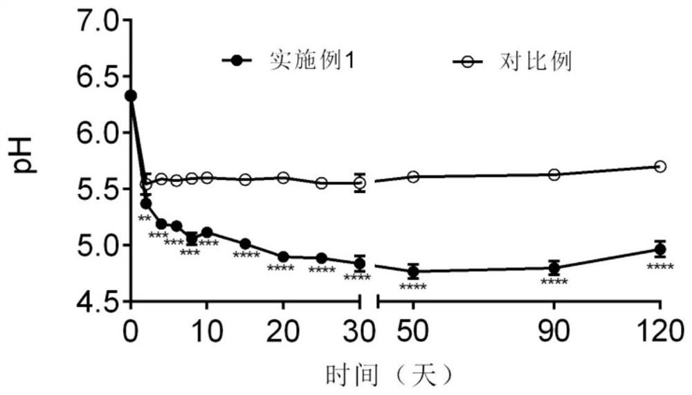 Fermentation method and application of human intestinal flora