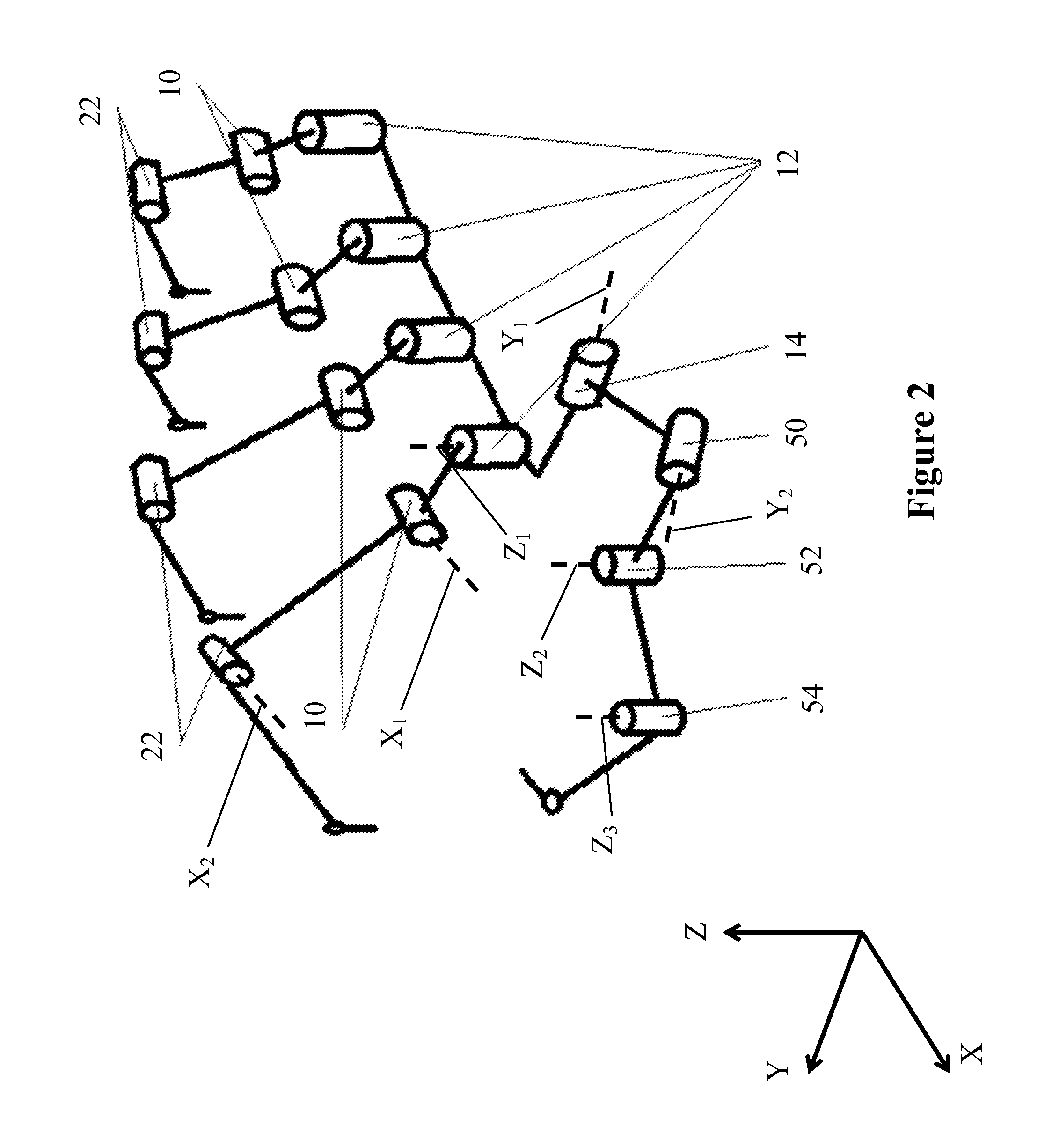 Hand motion-capturing device with force feedback system