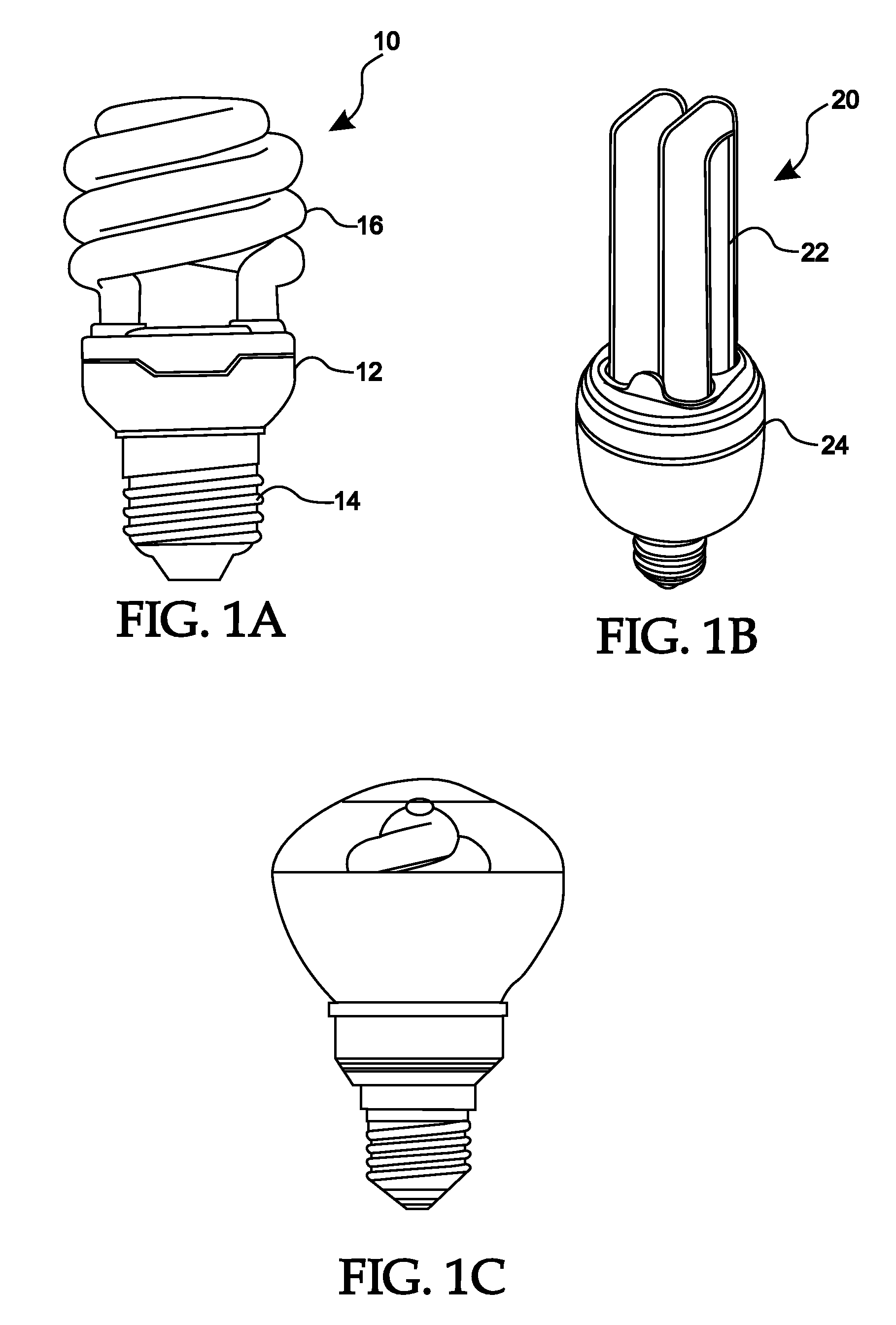 Cover device for compact fluorescent lamps