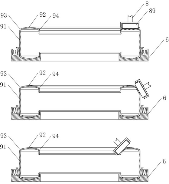 A tire defect detection device and its application method