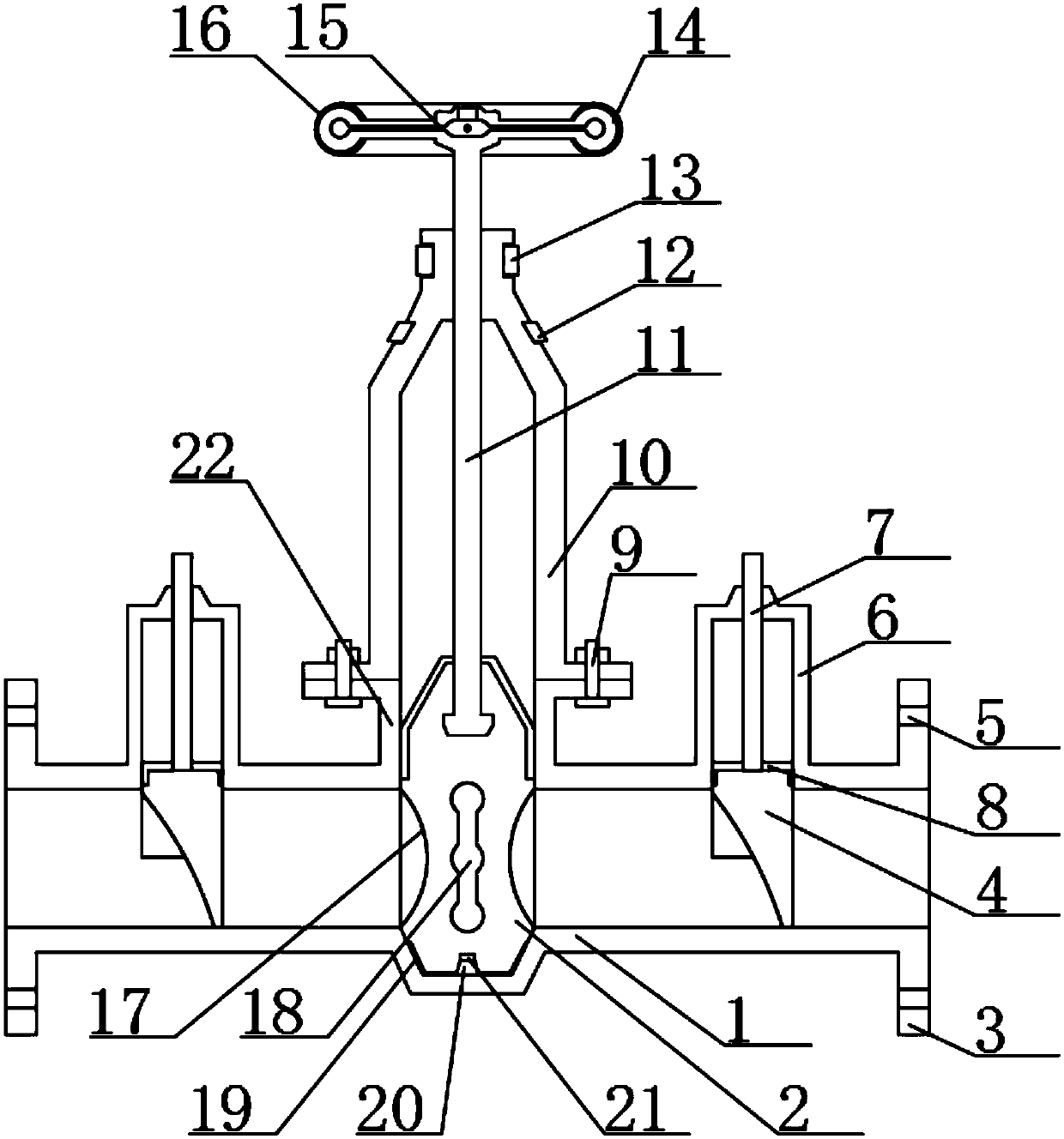 Hydraulic valve with liquid level being convenient to observe