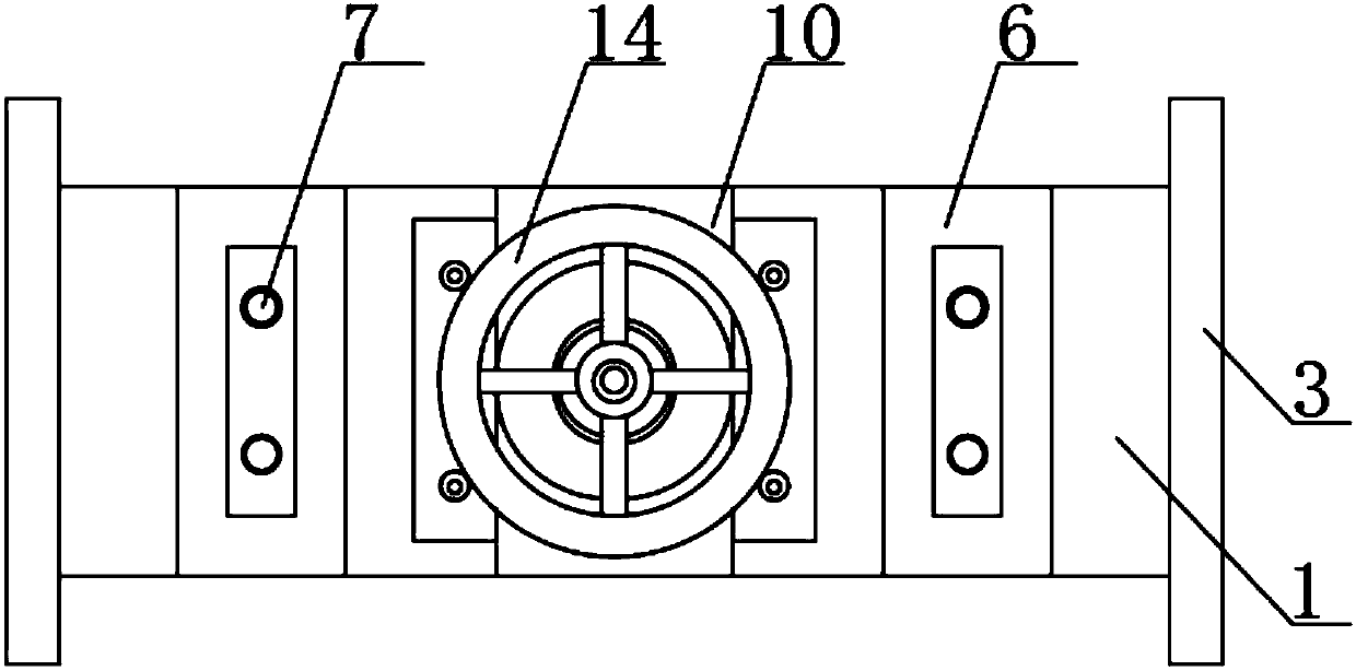 Hydraulic valve with liquid level being convenient to observe