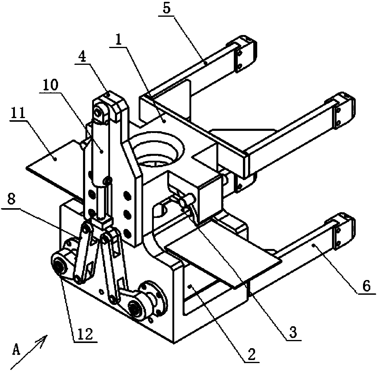 Automatic hydraulic elevator device