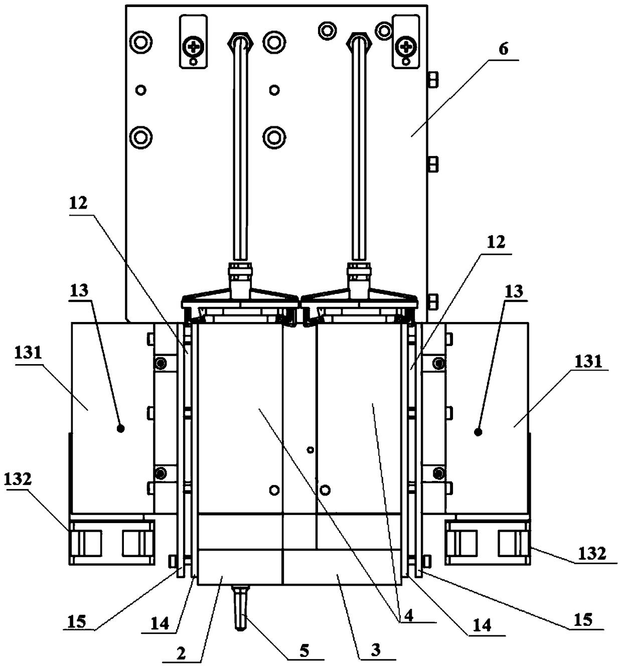 Bioprinter temperature control system and bioprinter