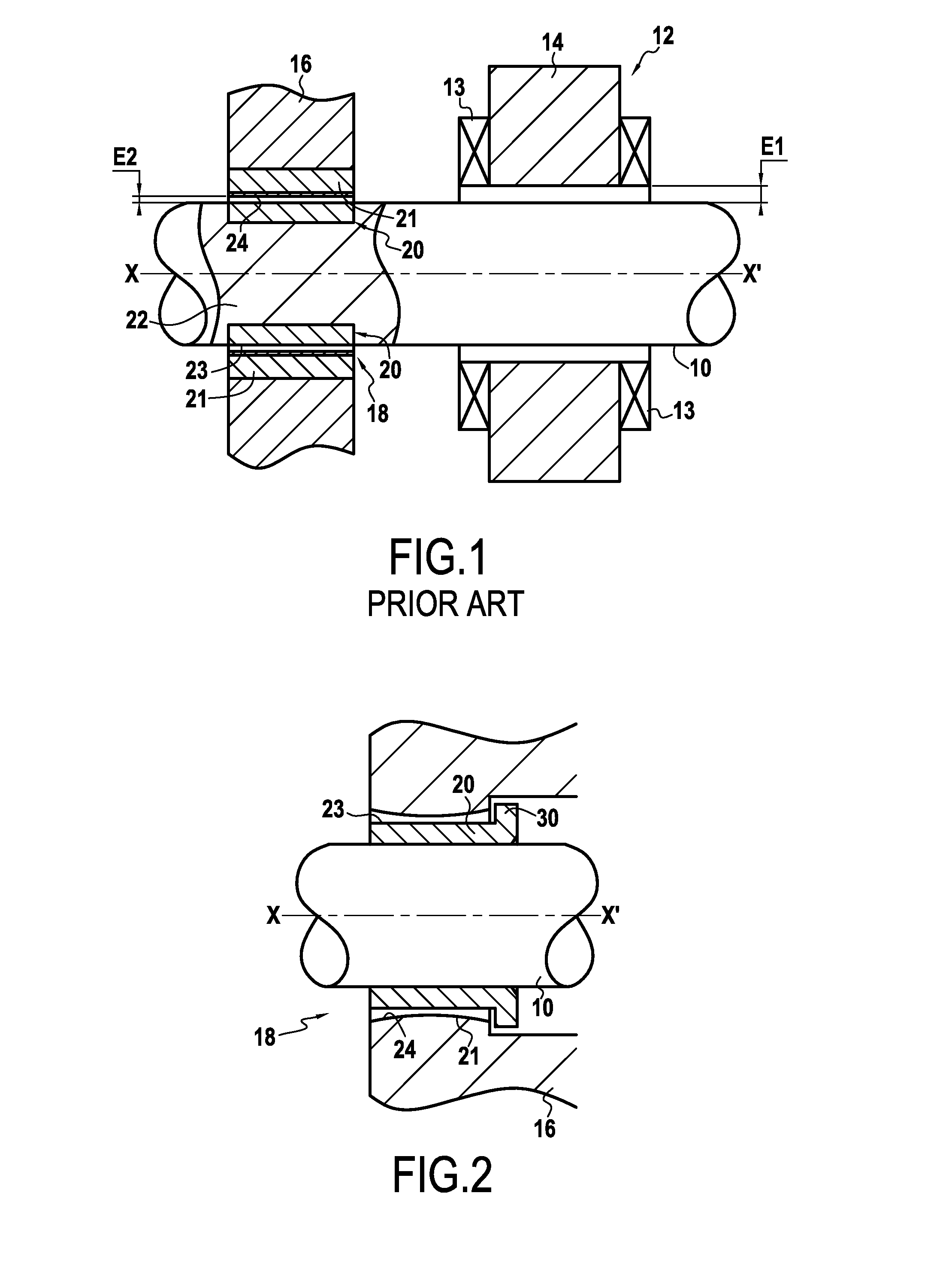 Auxiliary bearing for magnetically suspended rotor system