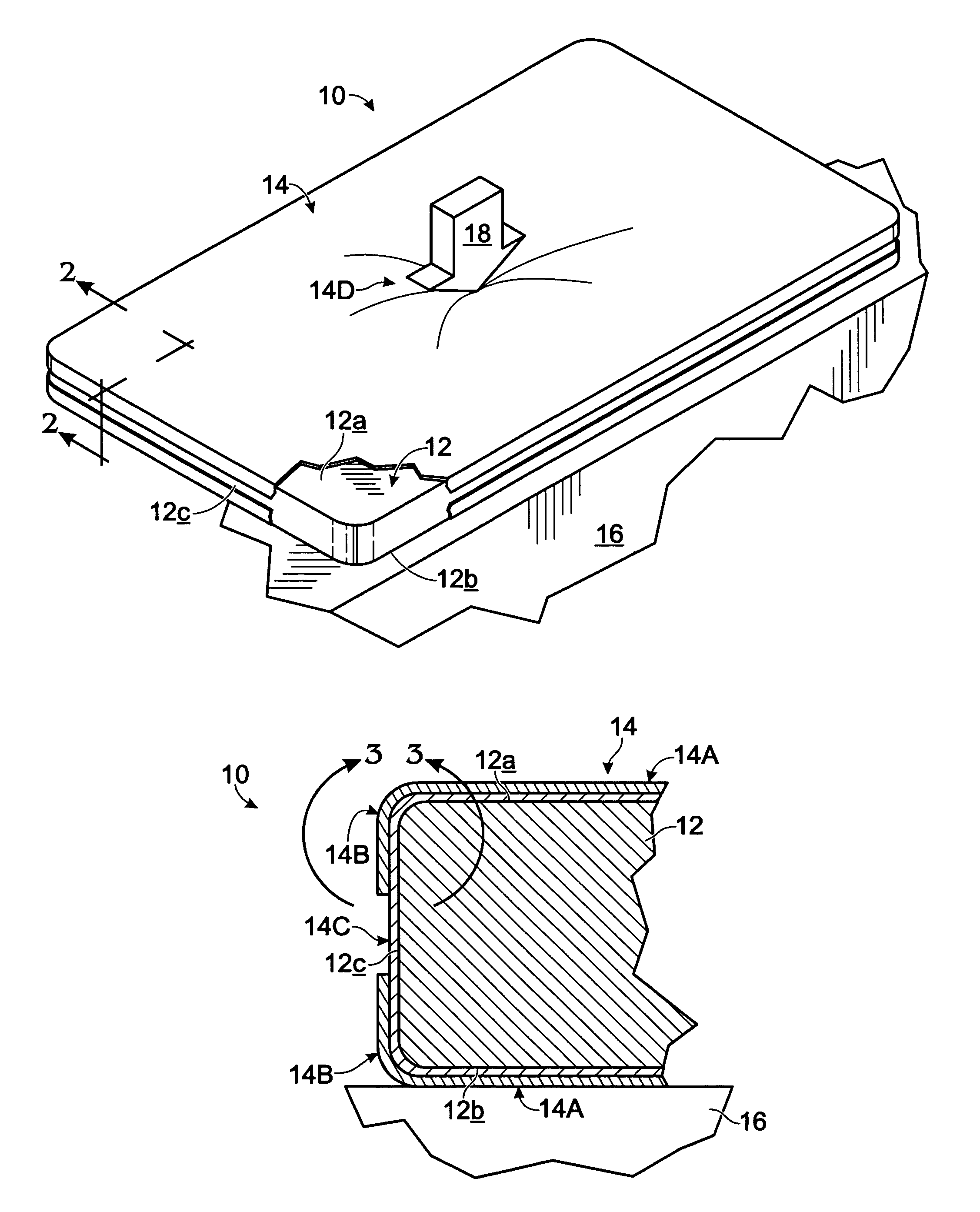 Anatomical, pressure-evenizing mattress overlay and associated methodology