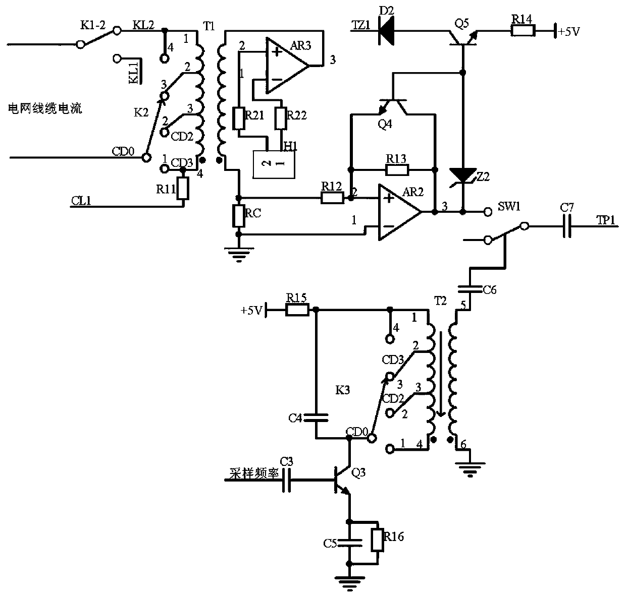 Power grid operation data acquisition system