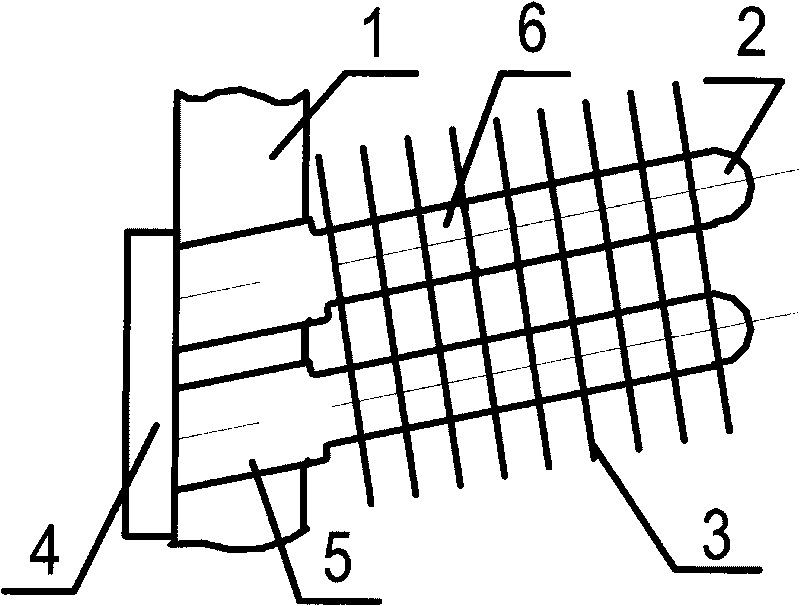 Method for dissipating heat of thermotube of convertor and radiator thereof