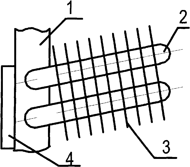 Method for dissipating heat of thermotube of convertor and radiator thereof