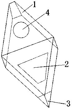 Rhombohedral planting box device