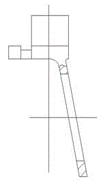 Universal piston temperature measuring device for combustion engine