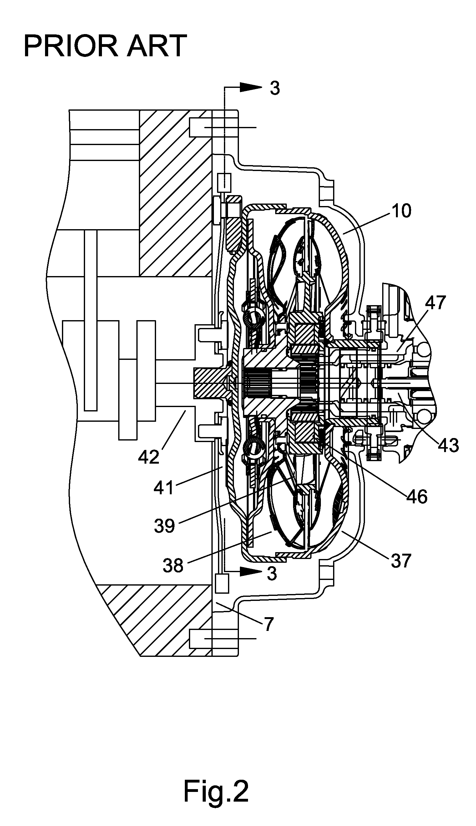 Torque converter with brazed turbine