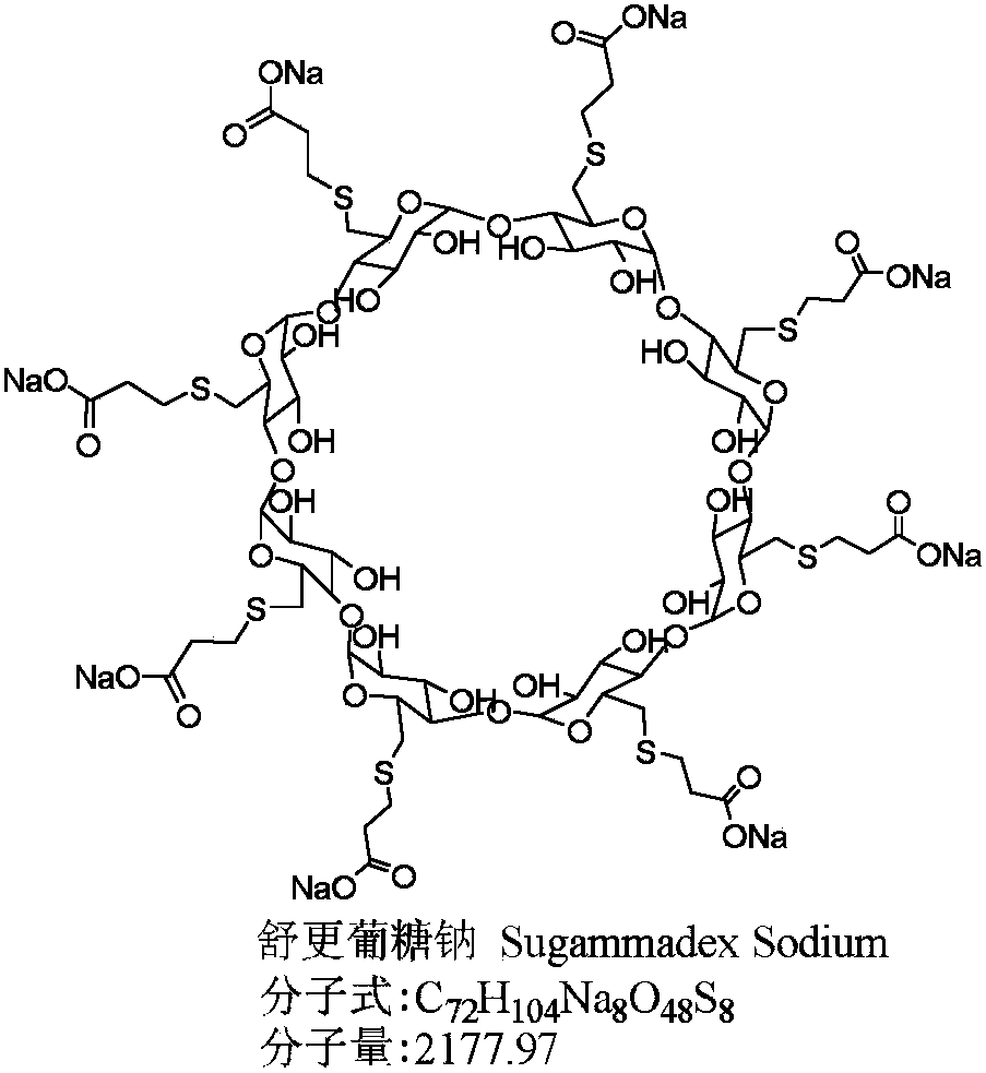 Method for purifying sugammadex sodium