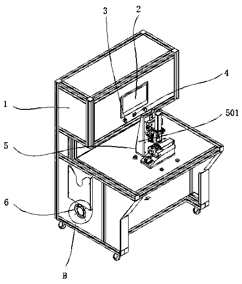 Automatic debugging machine of water level sensor