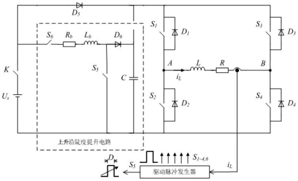 Power supply circuit, repeated flat-topped pulse high-intensity magnetic field generation device and control method thereof