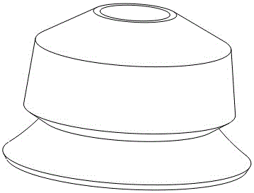 Electrolysis machining process method and tool fixture of equal-thickness arc-shaped end face impeller