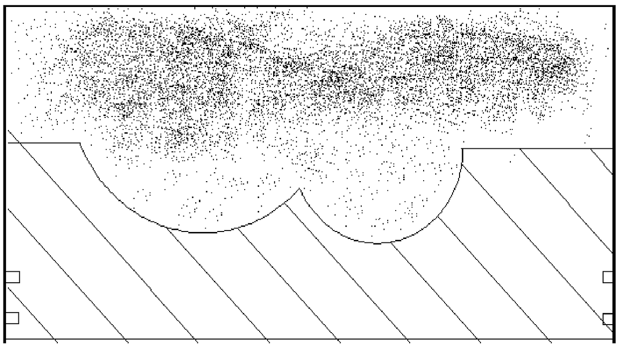 Natural gas engine combustion organization method adopting manifold multiple-injection, pre-combustion chamber low-pressure gas supply and diesel oil micro-jetting ignition