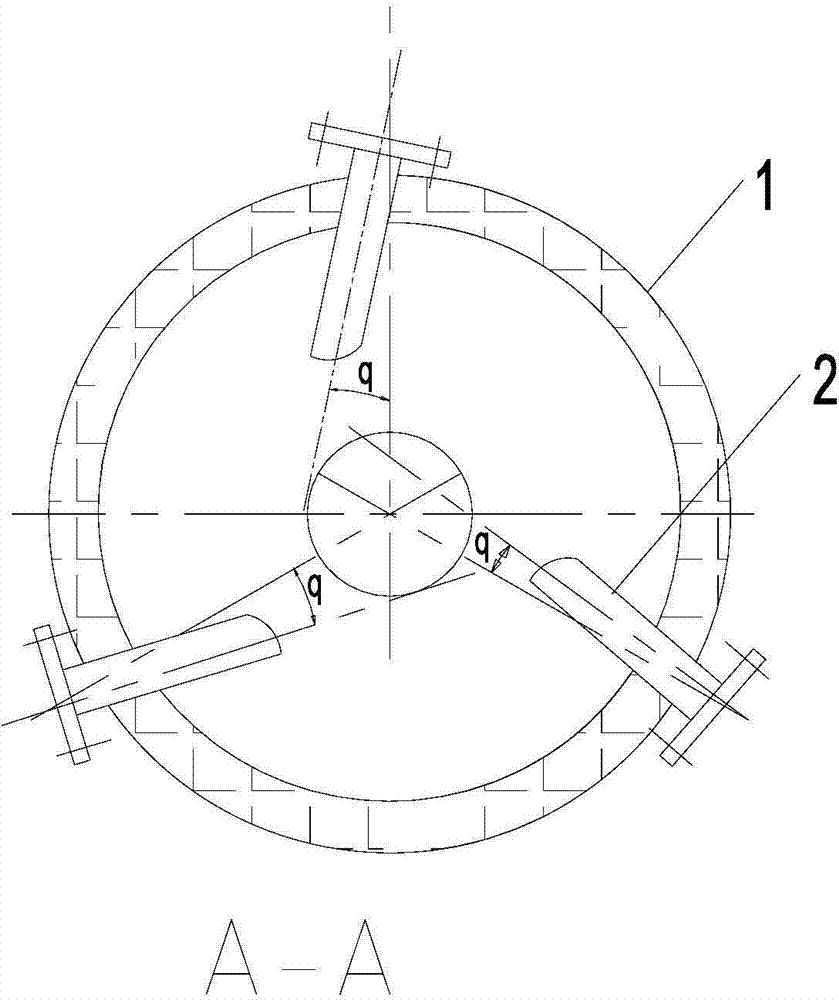 Device for preparing combustible gas by virtue of plasma pyrolysis and oxygen-enriched combustion-supporting material