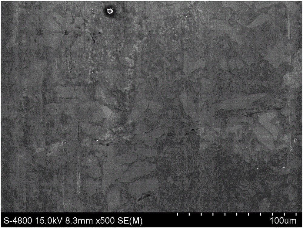 Cobalt-based powder used for plasma arc surfacing and capable of resisting high-temperature corrosion and wear