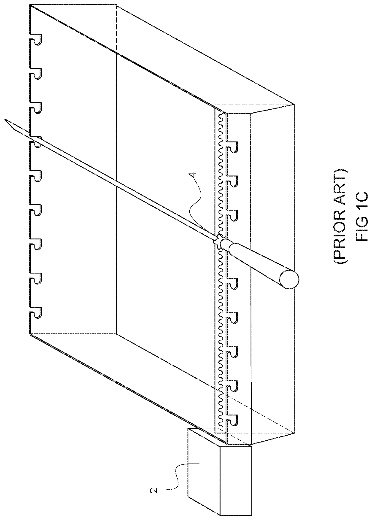 Skewer rotation system for a rotisserie grill