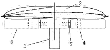 Retractable rotor for aircraft vertical take-off and landing