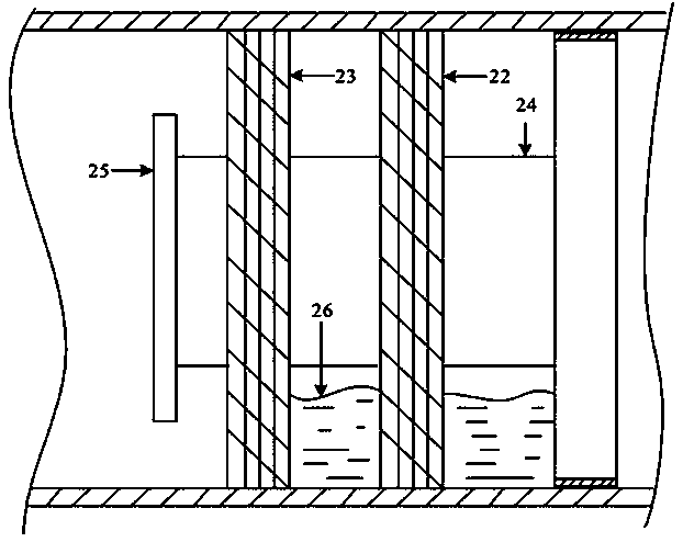 Corrosion inhibitor film coating pipe cleaning device for high-sulfur-containing moisture gathering and transportation pipeline