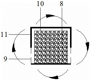 A magnetic biofilter