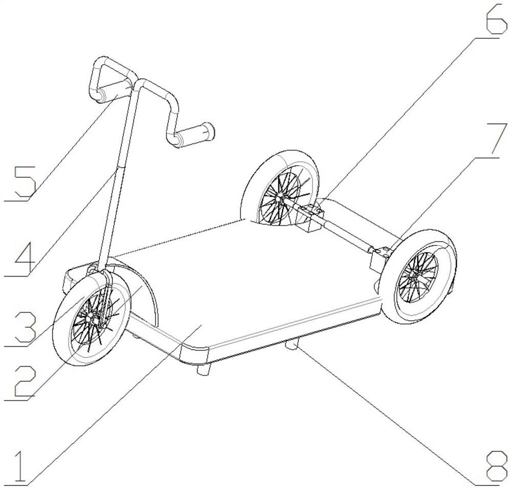 Walking aid with comprehensive training and walking functions