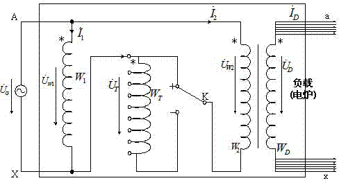 Method for collecting current on low-voltage side of electric furnace transformer and relay protection device