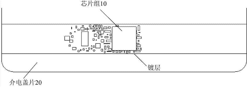 Biometric feature recognition device and electronic equipment