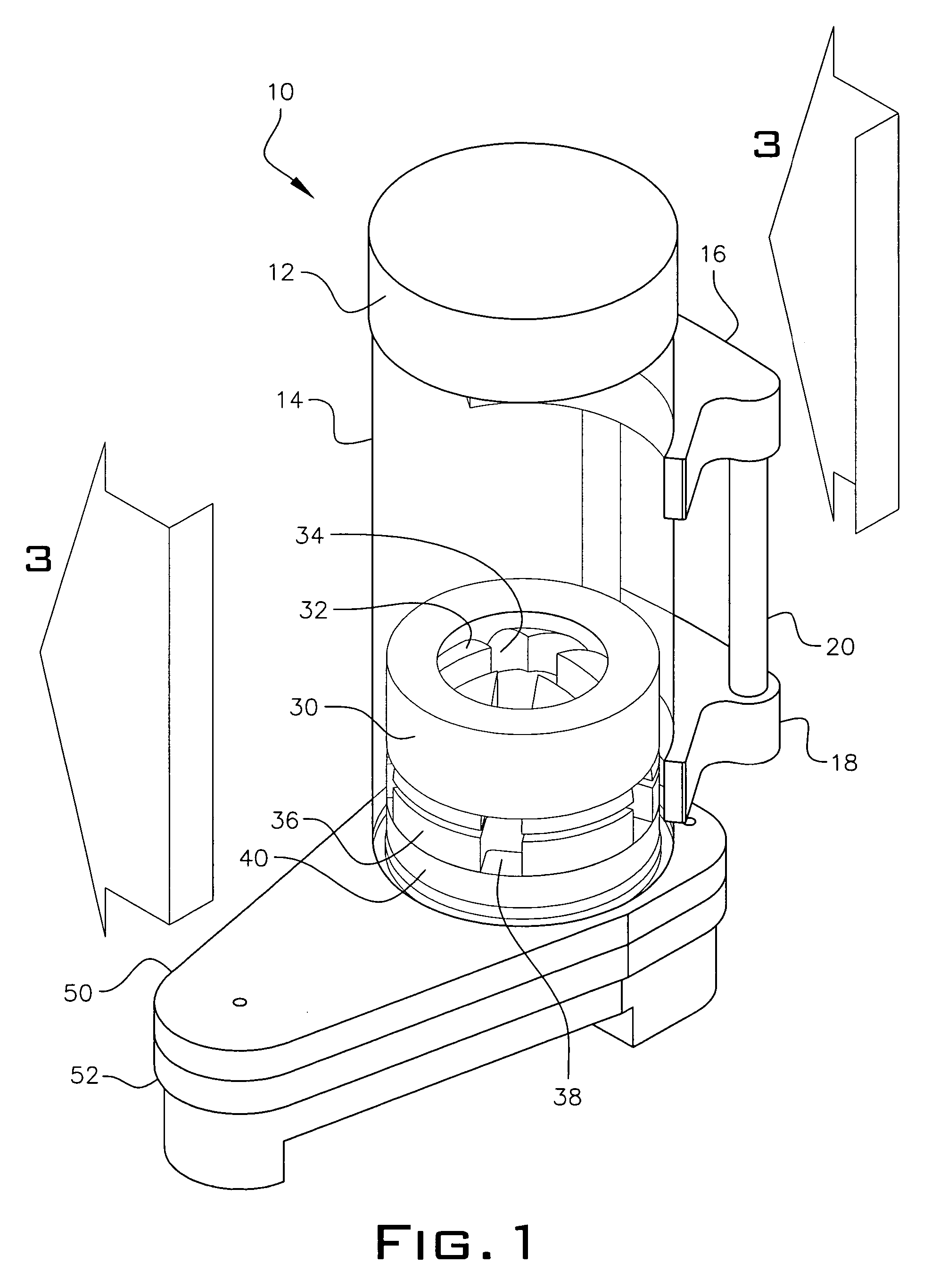 Cassette for dispensing pills