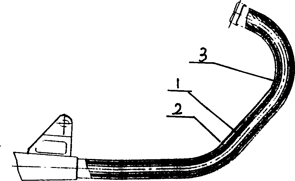 Technique for manufacturing heat insulated muffler