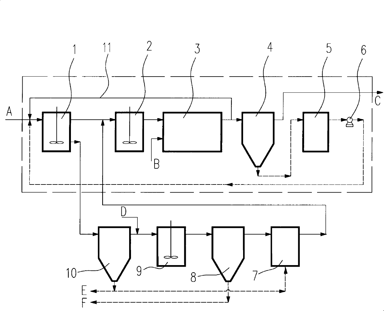 Sewage disposal system with biological phosphorus removal and bypass chemical phosphorus removal and disposal method