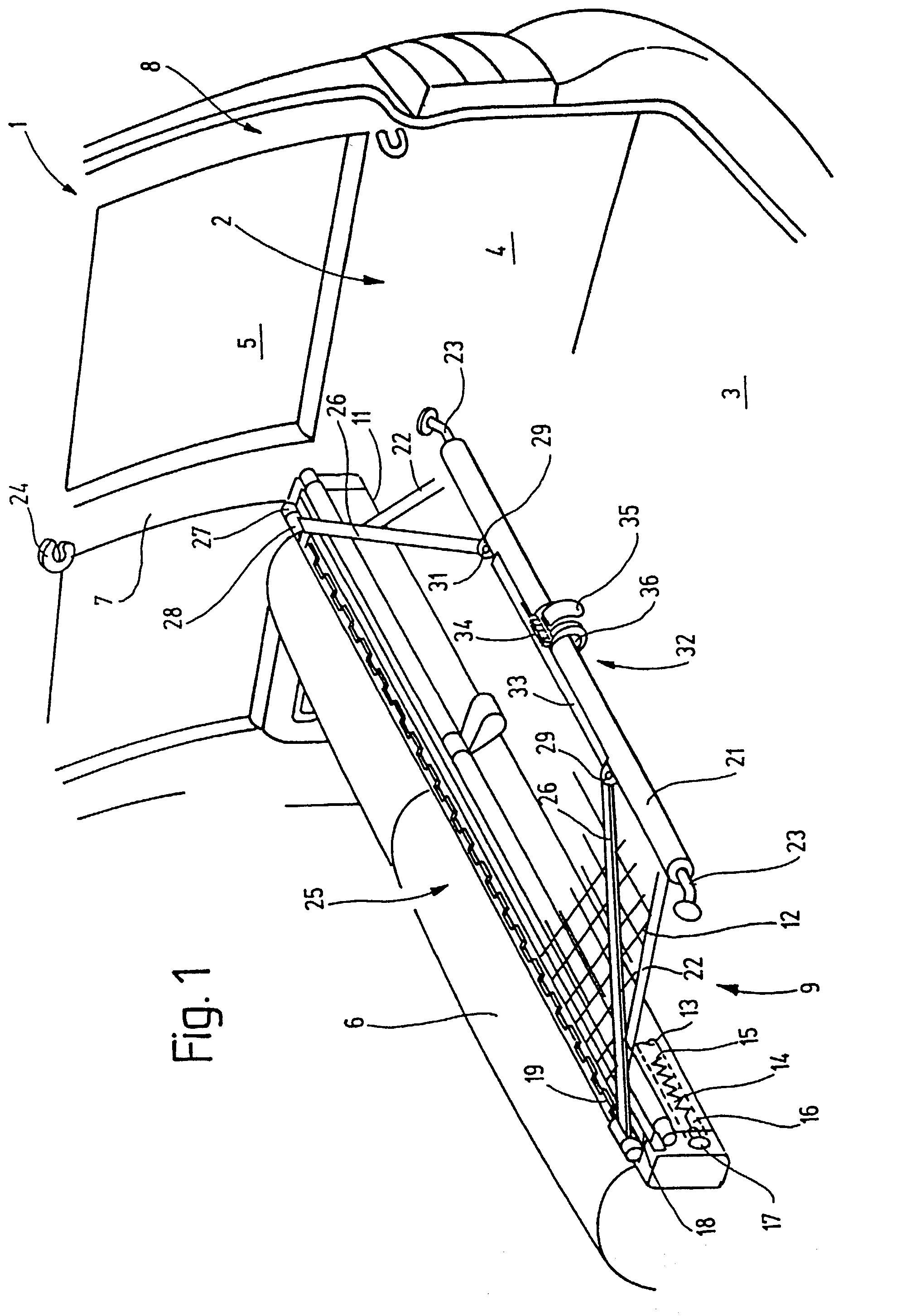 Easy-to-use safety net device