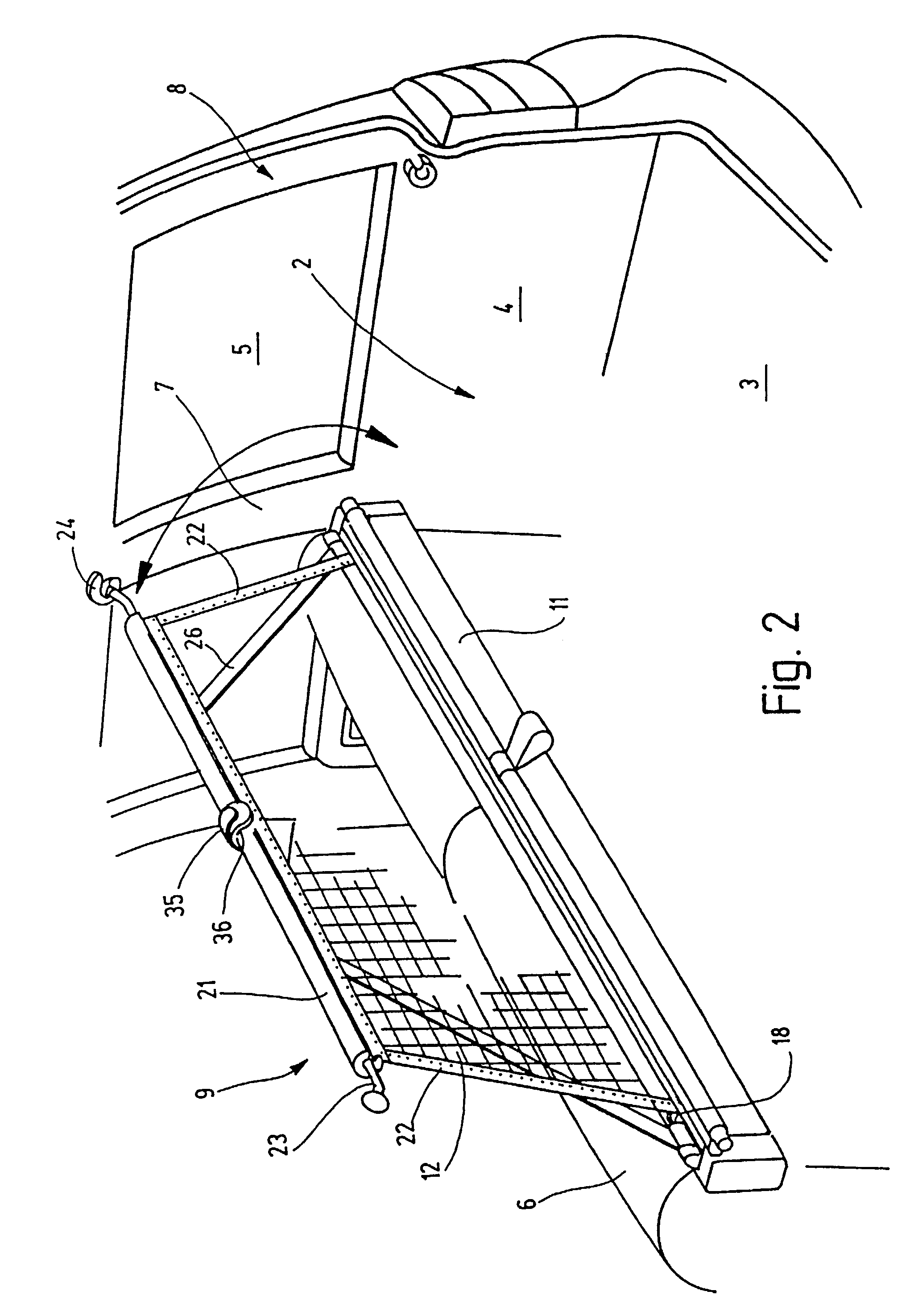 Easy-to-use safety net device