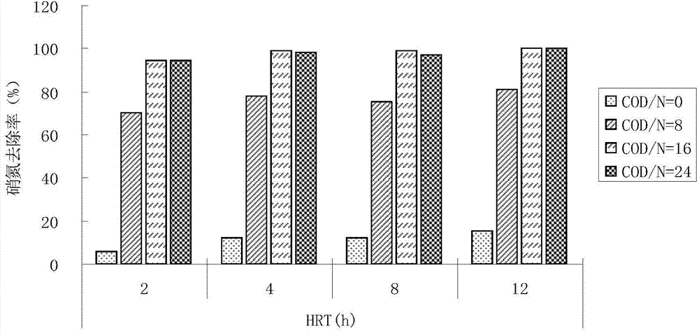 Application of potamogeton crispus fermentation liquor to improving capability of denitrification for sewage treatment