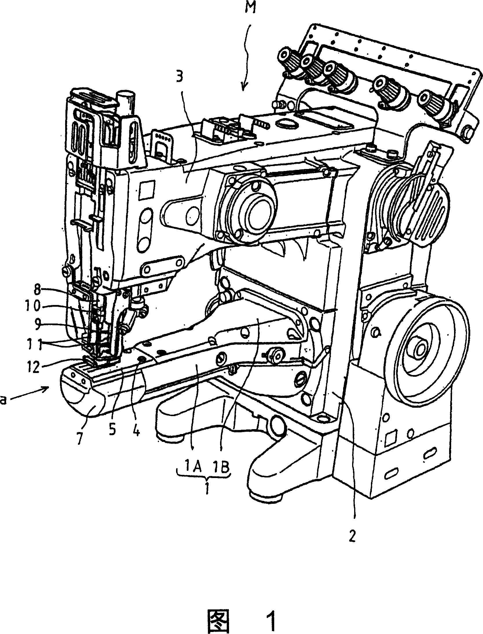 Sartorius with thread-cutting device